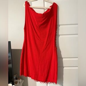Free People Red Mini Dress